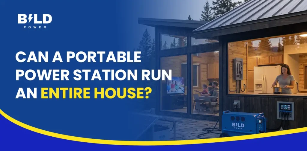 Can a Portable Power Station Run an Entire House?